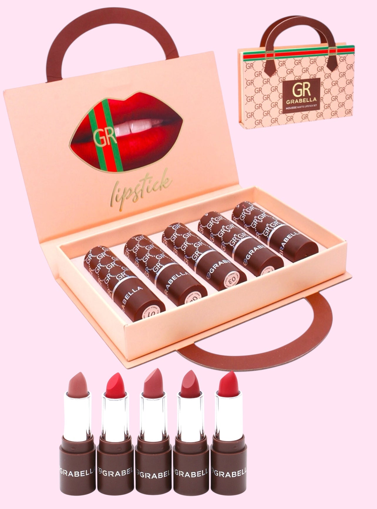 Set Lipstick Grabella GR