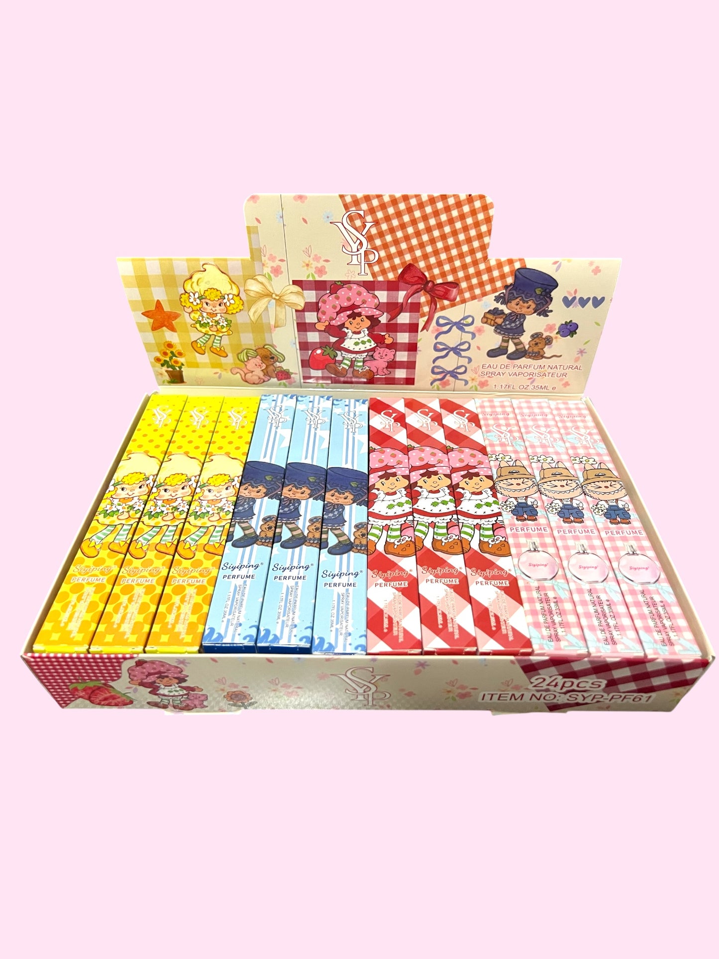 Perfume de viaje personajes Mix