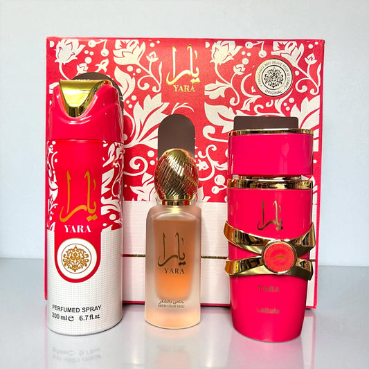 Set de 3 Perfumes 100ml Yara