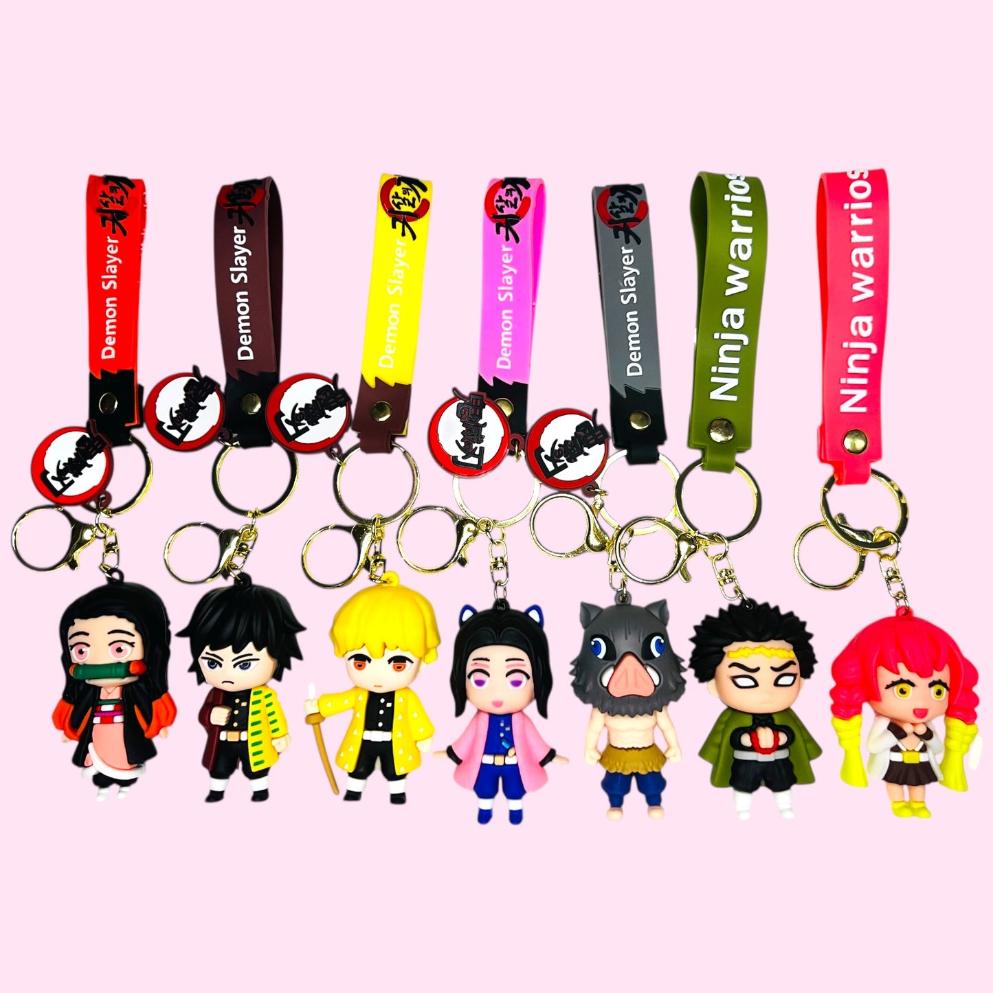 Llaveros Ninja 12pcs