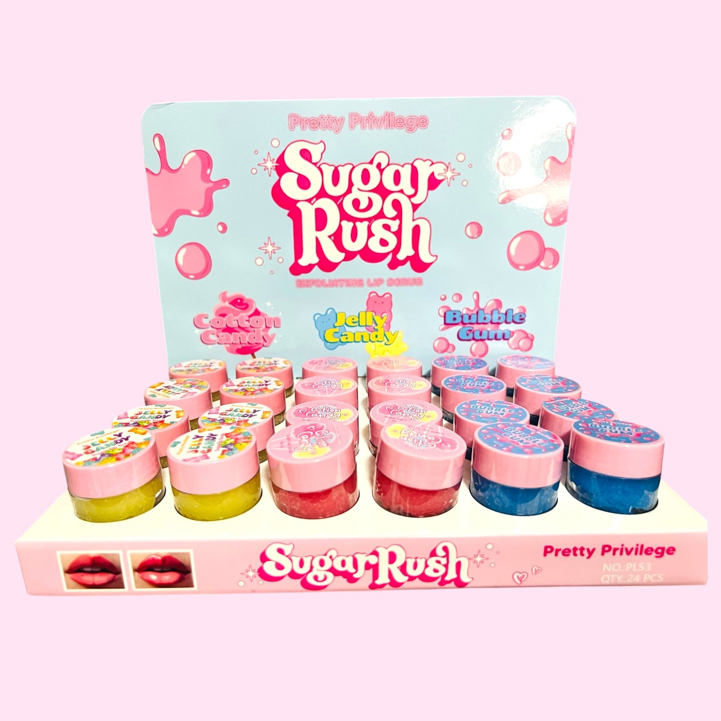 Exfoliantes para labios Sugar Rush