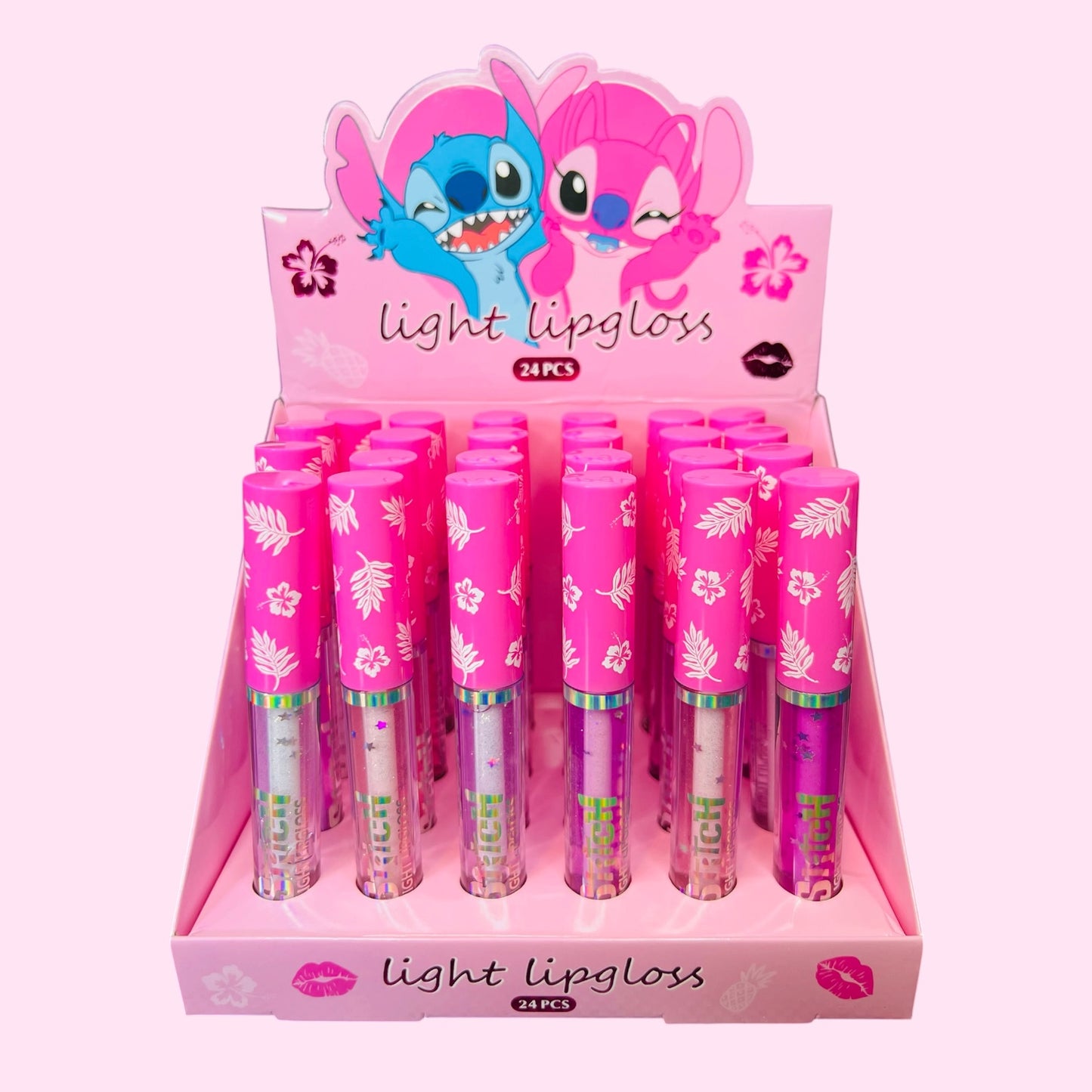 Lip Gloss Light Brillante con Glitter – Efecto Glow