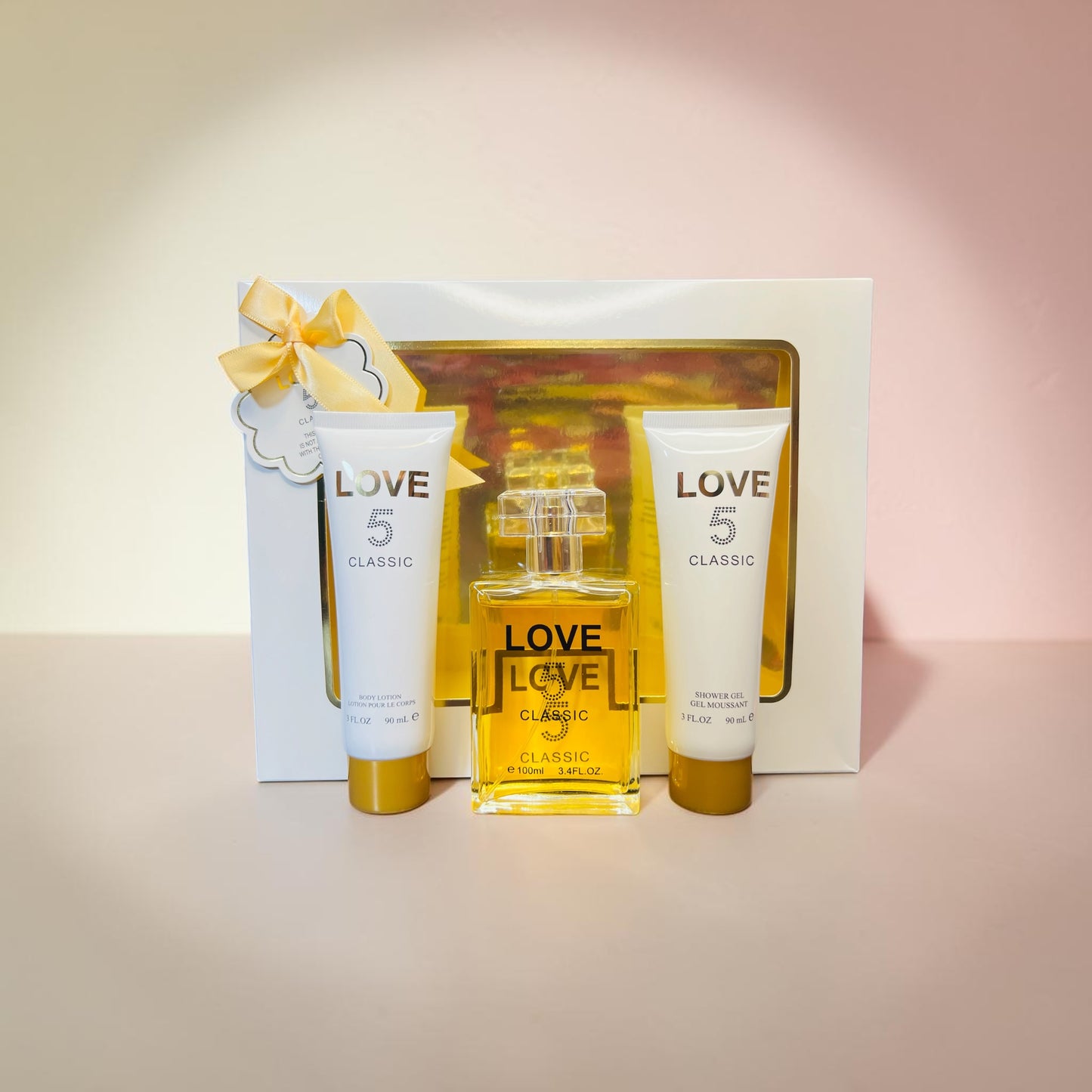 Set de Perfume 3 pcs mujer Love 5 Classic