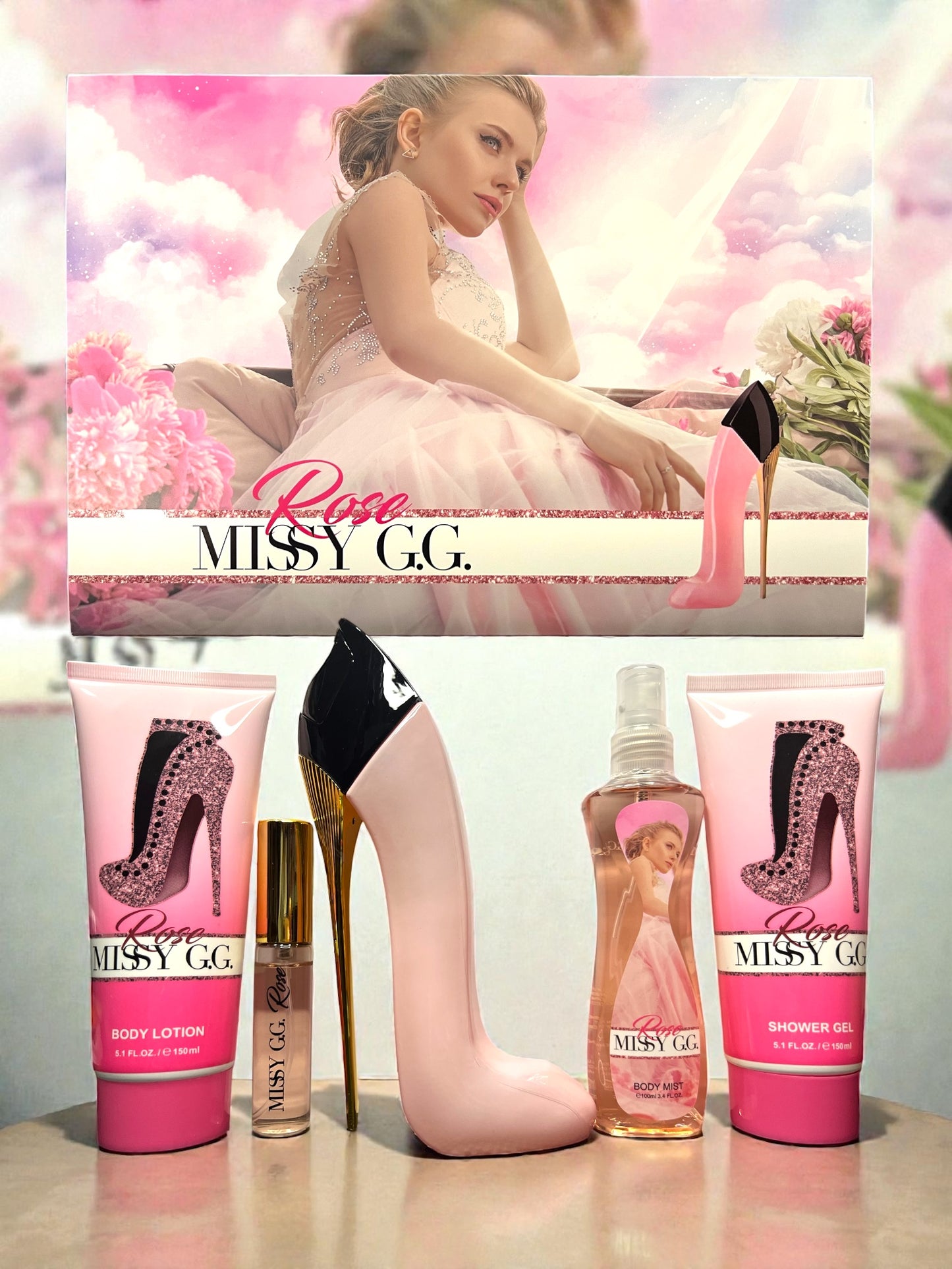 Set Perfume Pink Cool Gilr