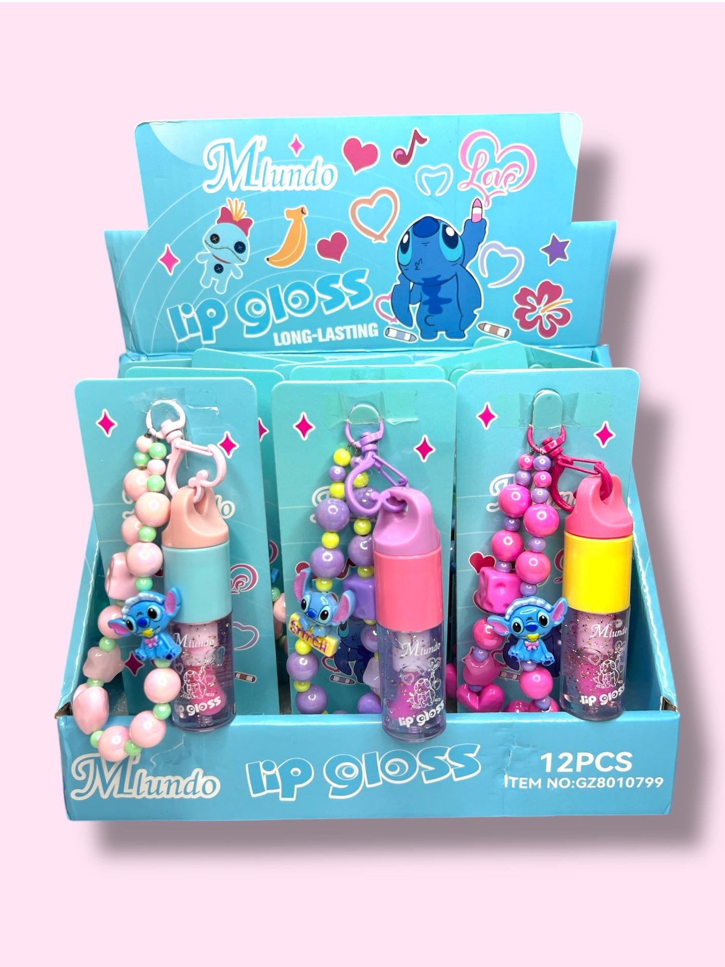 Lip gloss llavero orejón