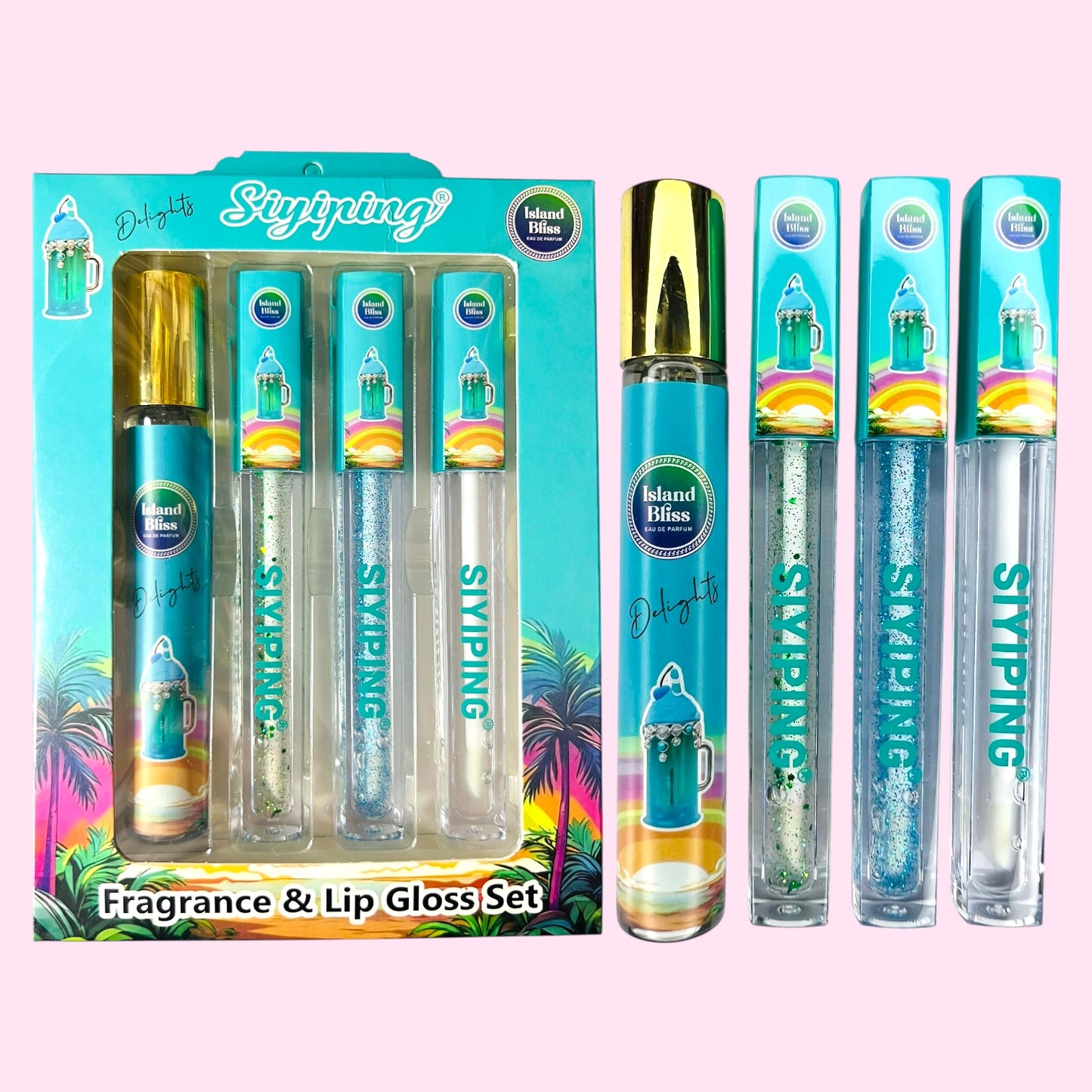 Set de Perfumes + Lip Gloss
