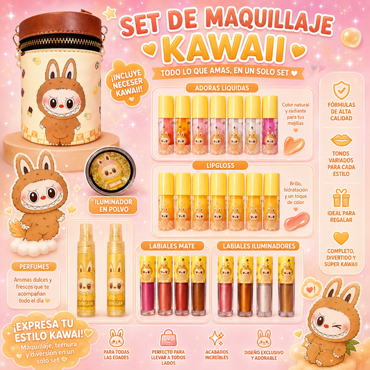 Estuche Makeup la bubu