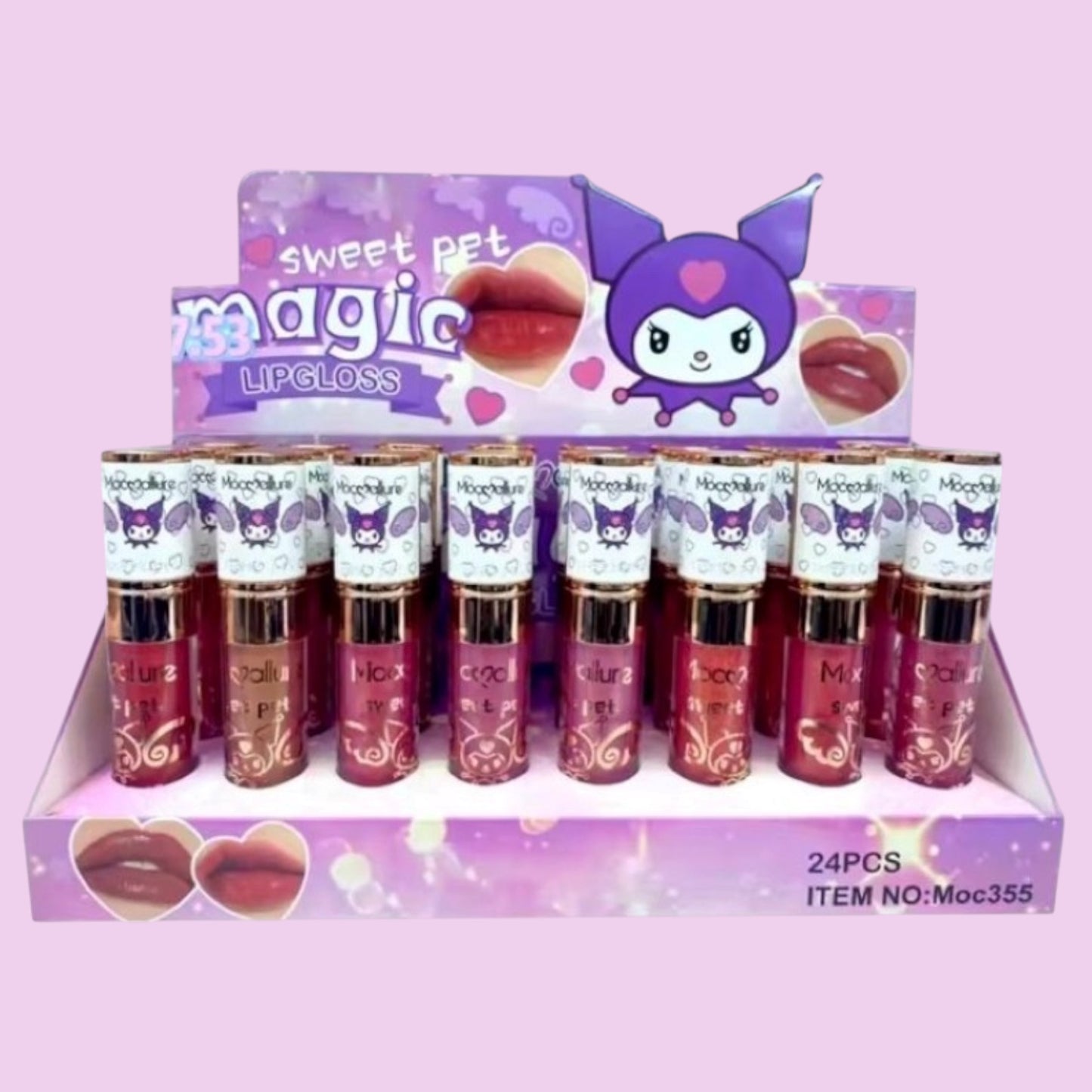 Lip Gloss Mágico Sweet Pet Mocallure – Magic Lip Gloss