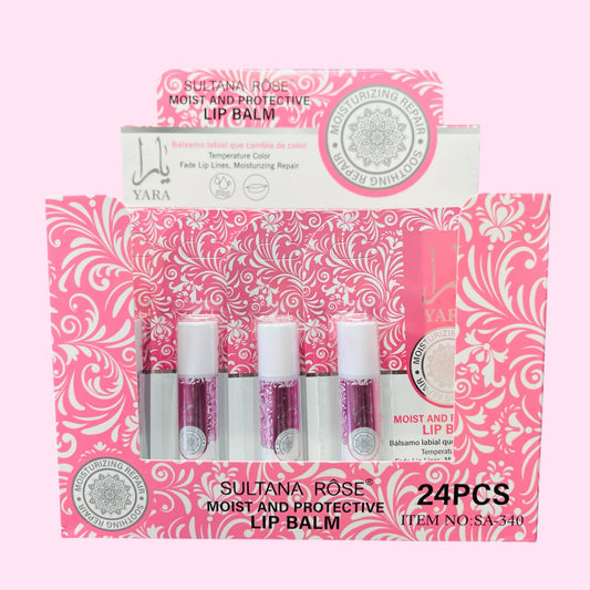 Bálsamo labial hidratante que cambia de color