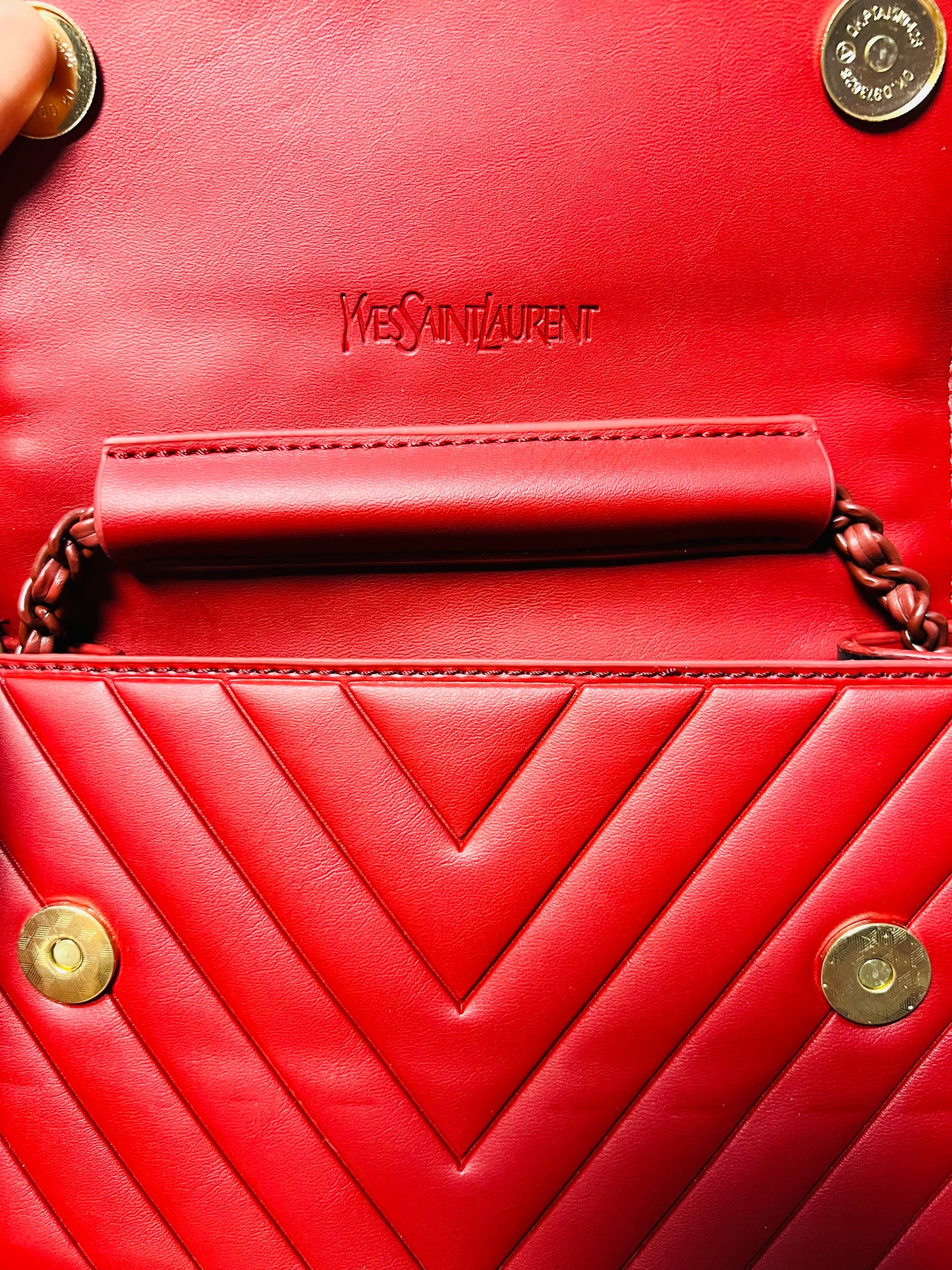 Cartera Crossbody Elegante Acolchado con Cadena