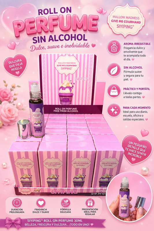 Perfume Rollon Mallow Madnes