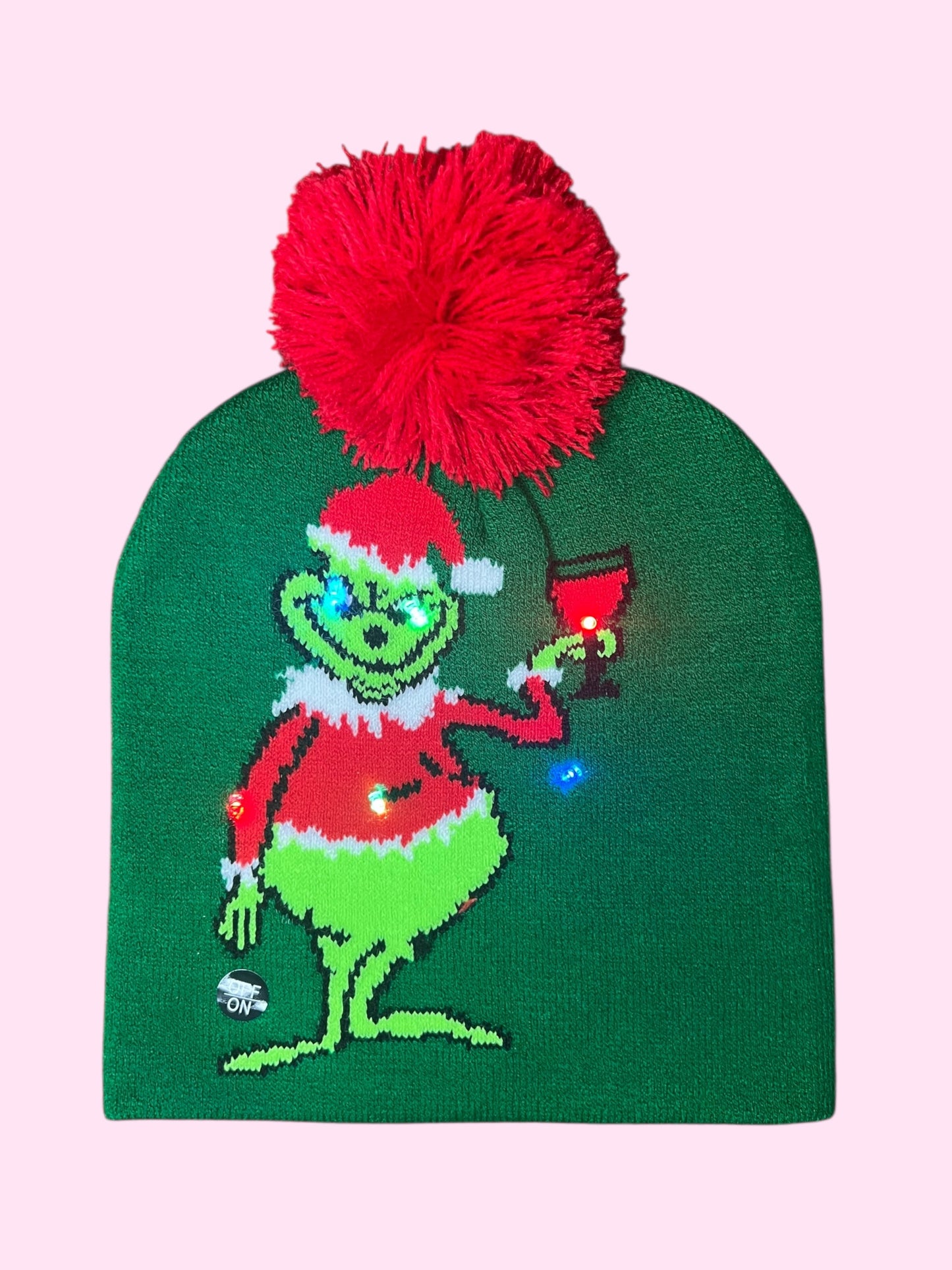 Gorros navideños con luz