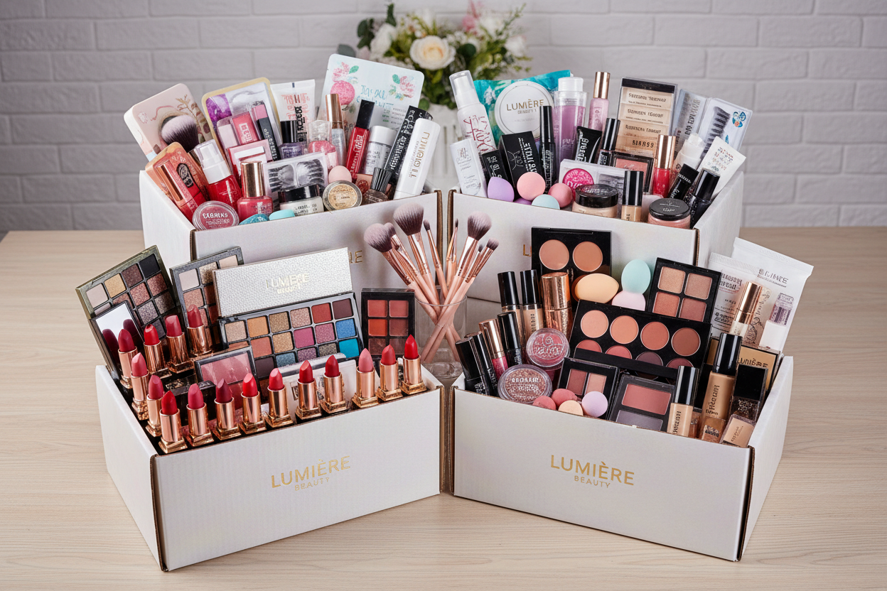 4 caja sde maquillaje muy surtidas al por mayor