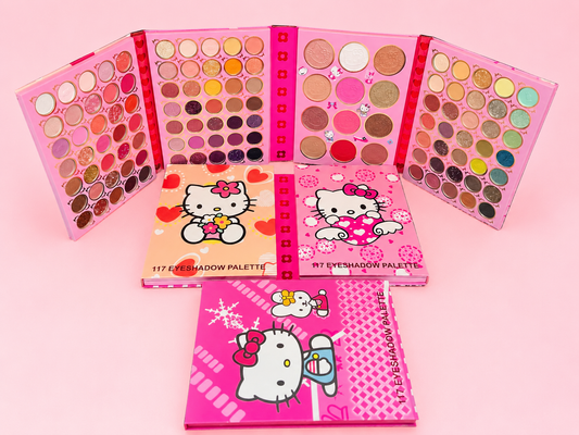 Paleta de sombras 117 tonos Hk