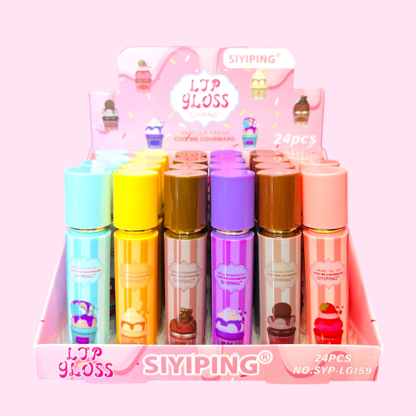 Lip Gloss Hidratante Aroma Dulce – Efecto Brillo Natural