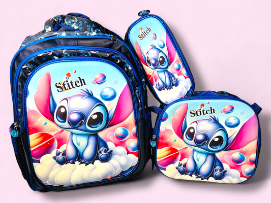 Mochila orejon 3D 3pcs