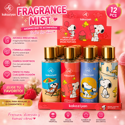 Fragrance Mist con Diseños Divertidos