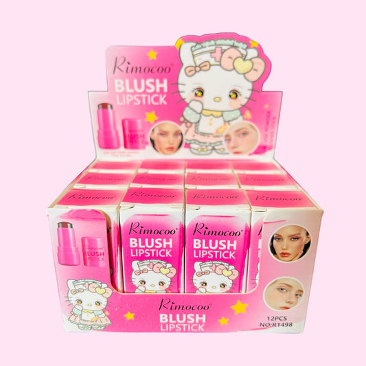 Labial Tipo Blush Hidratante – Tono Natural Rosado