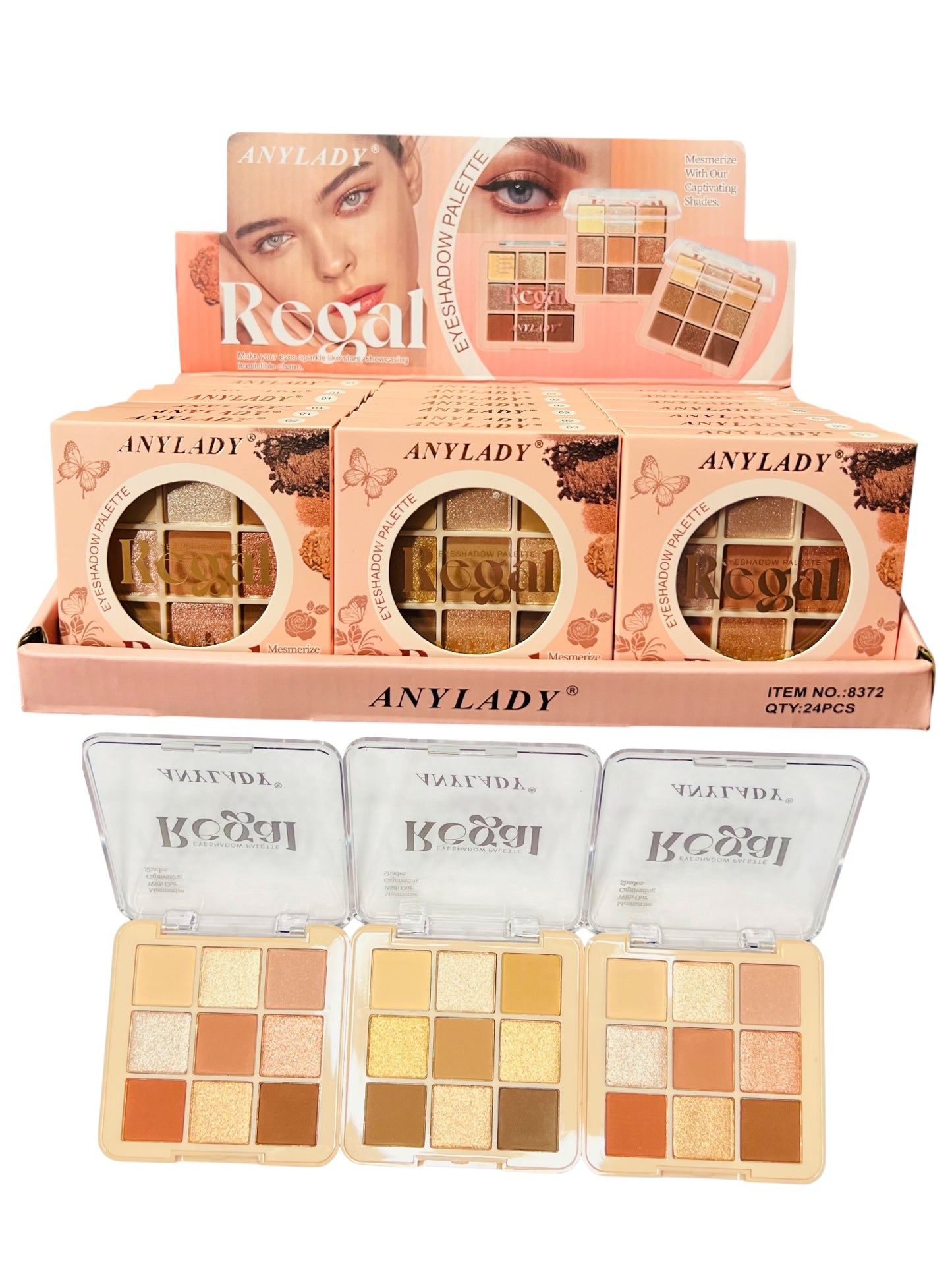 Mini paletas de sombra 9tonos