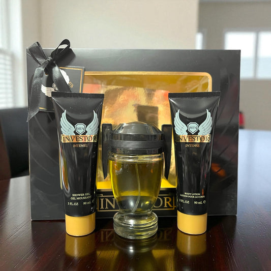 Set de Perfume 3pcs Men Investor intense