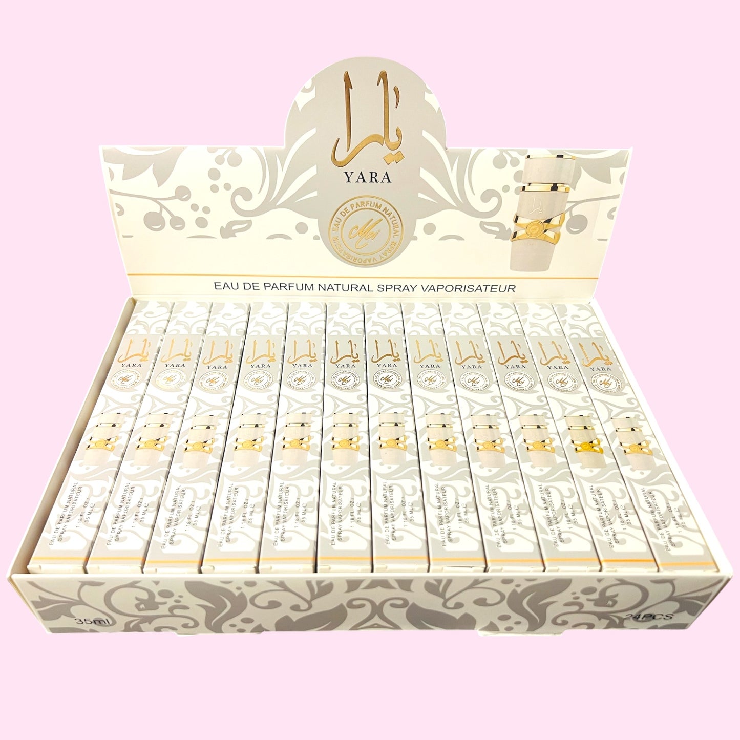 Perfume de viaje árabe blanco de mujer