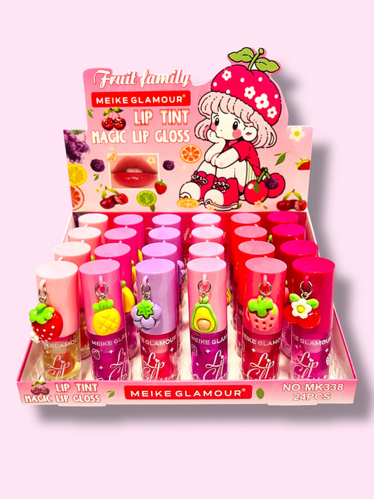 Lip gloss frutas