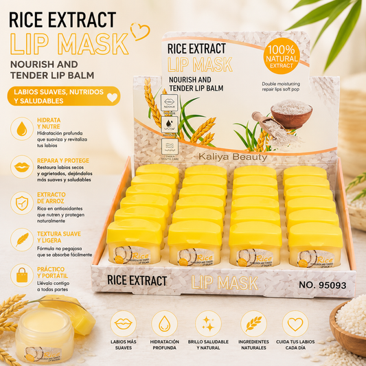 Lip Balm con Extracto de Arroz