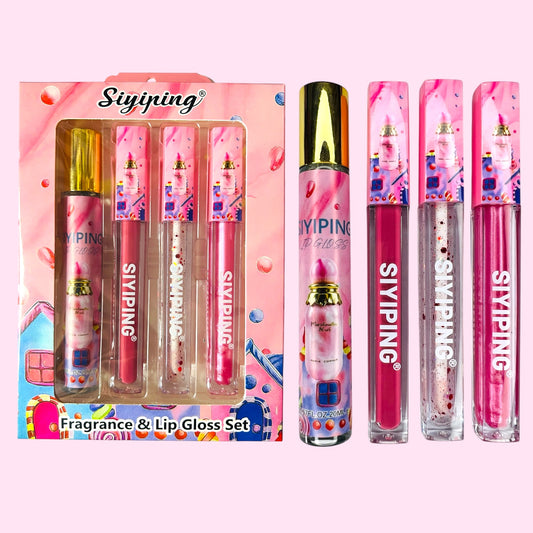 Set de Perfumes + Lip Gloss