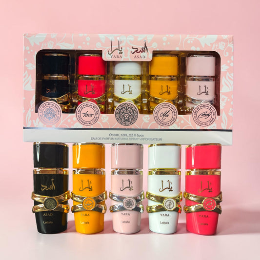 Set de Perfumes Árabes Elegantes 30ml– Fragancia Alta Gama