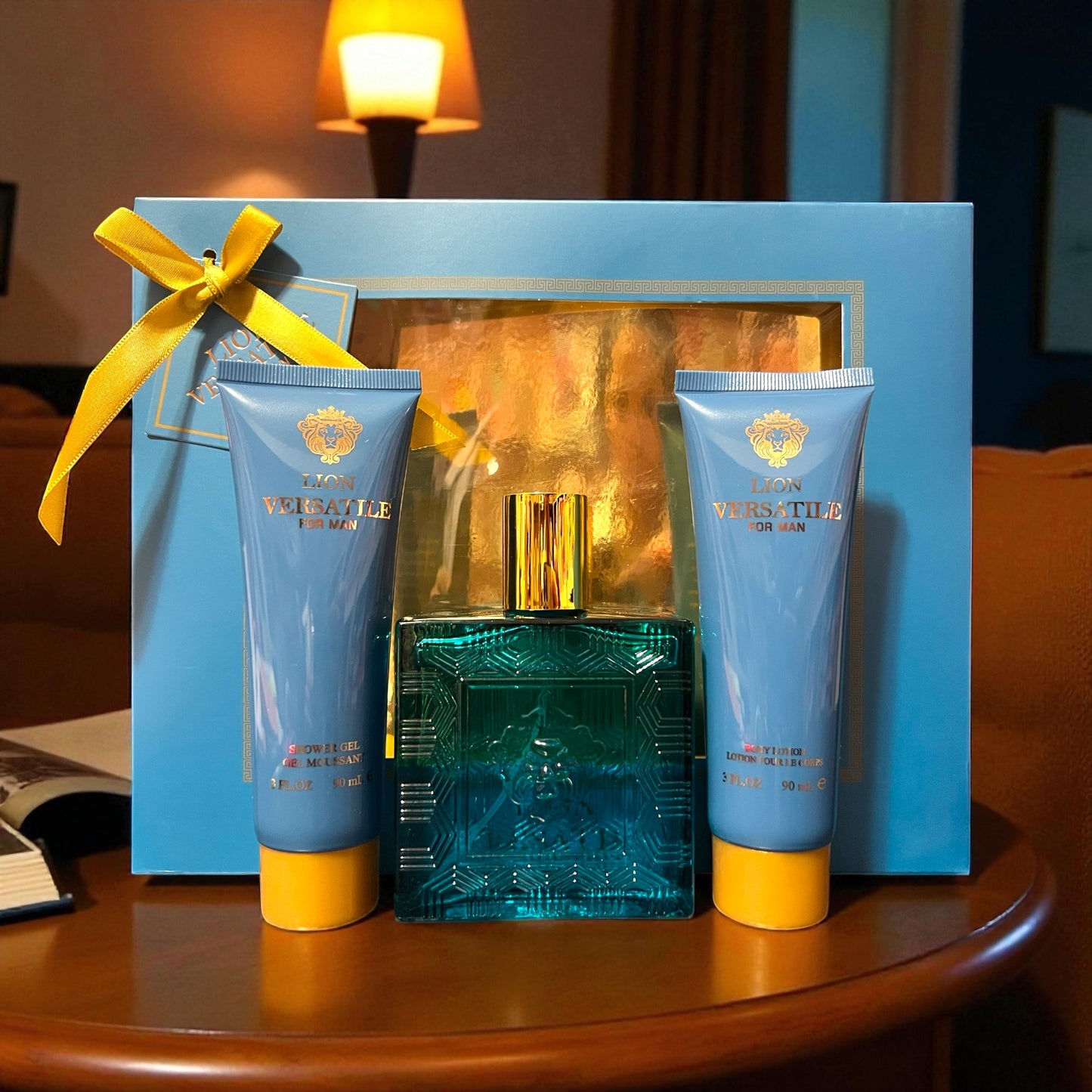 Set de Perfume 3pcs Lion Versatile for Man