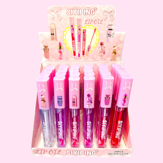 Lip oil en perfumes