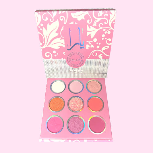Paleta de Sombras Rosadas & Nude – 9 Tonos