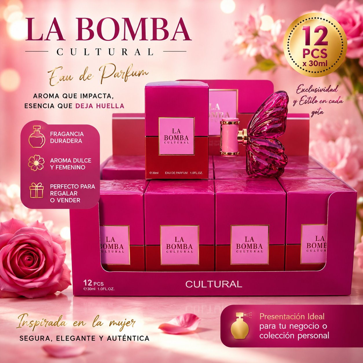Perfume Femenino Mariposa 30 ml