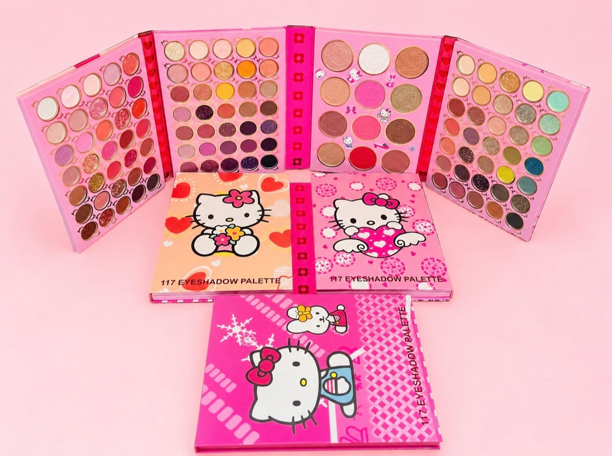 Paleta de sombras, 117 tonos estilo libro