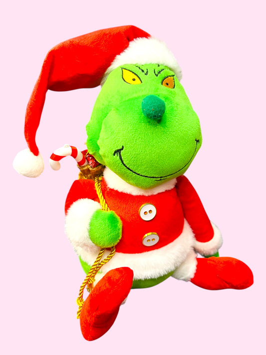 Peluche Navideño con traje de Santa