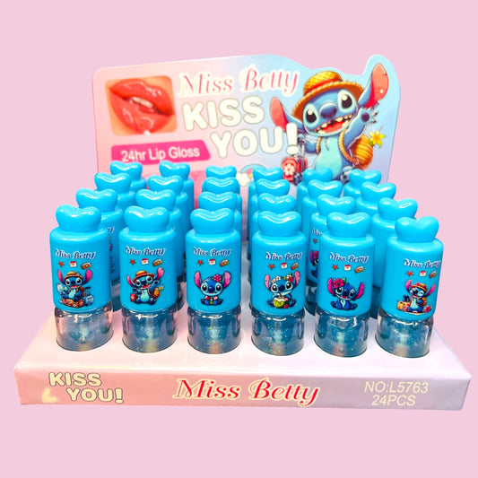 Lip Gloss con PH orejón azul