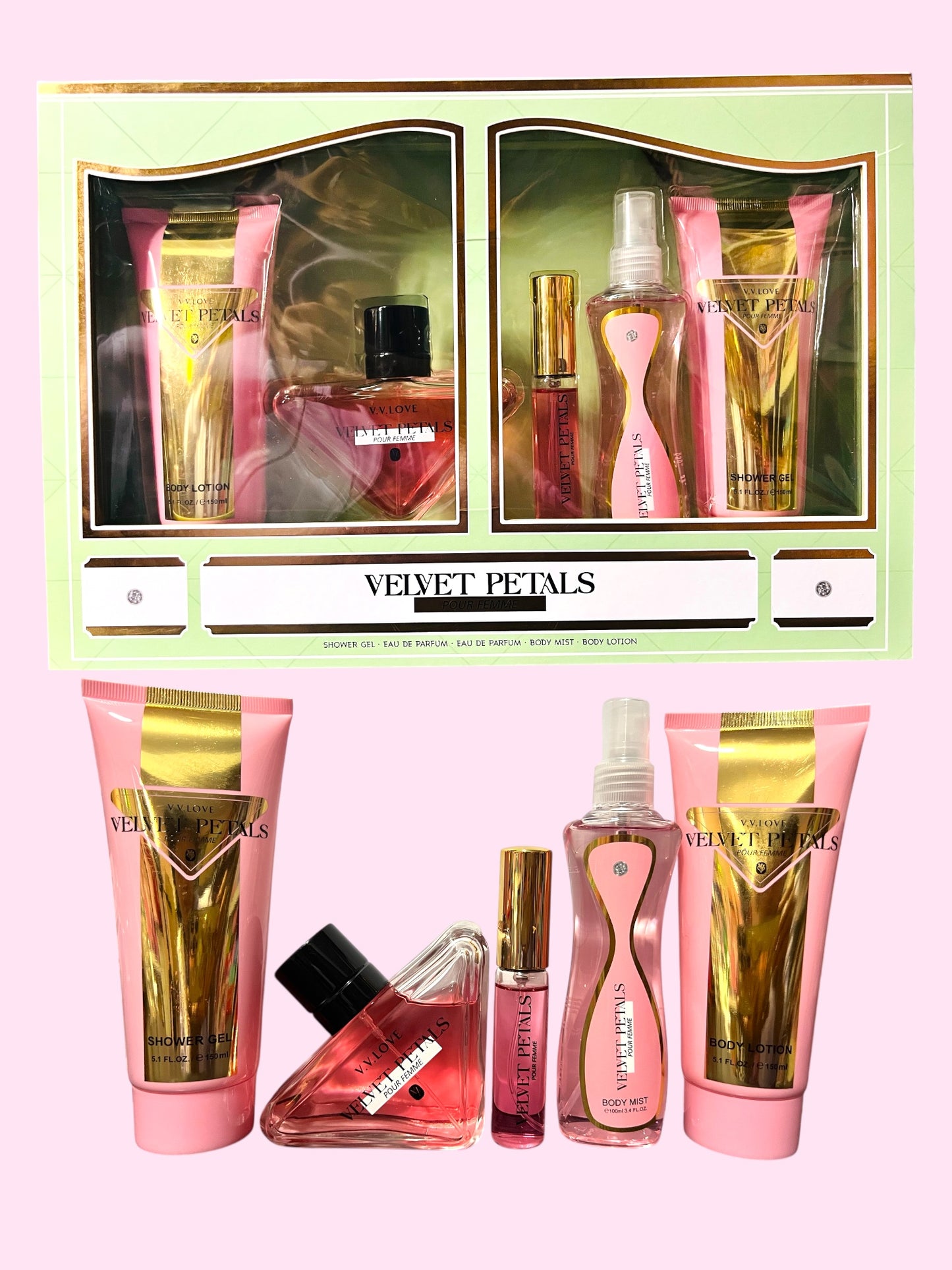 Set de perfumes mujer 5pcs