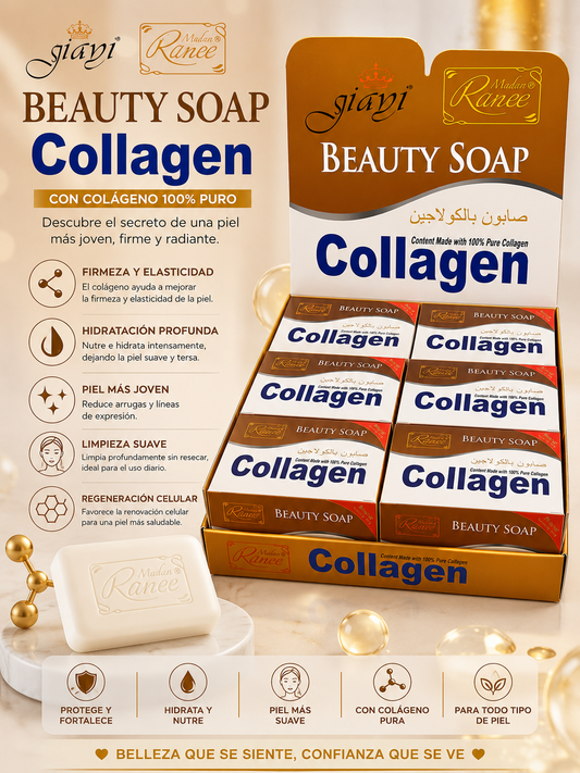 Jabón de Belleza con Colágeno