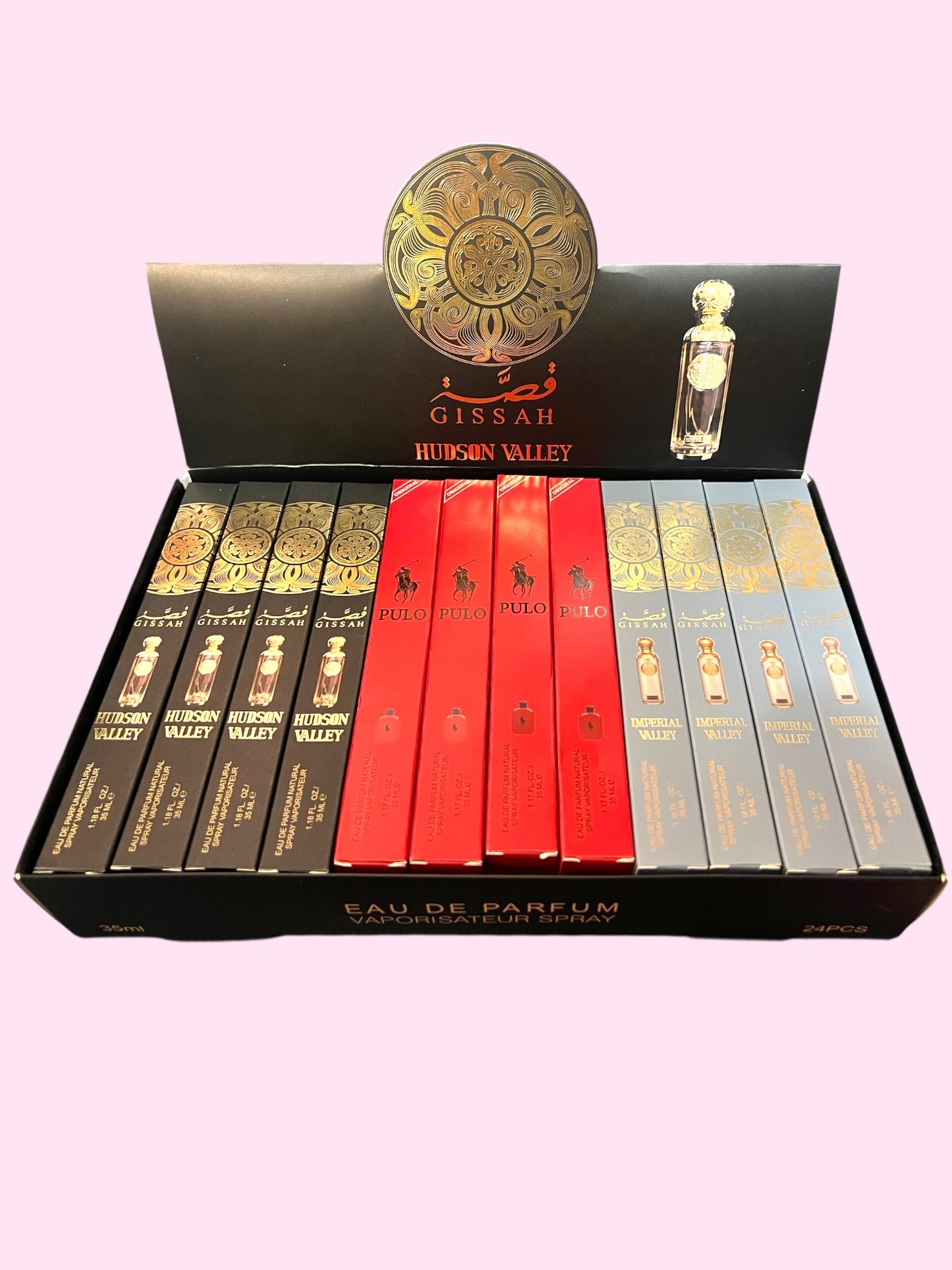 Perfume de viaje, hombres mix