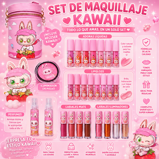 Estuche Makeup la bubu