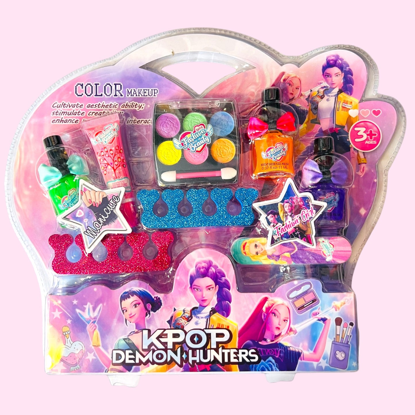 Set de Maquillaje Infantil con Estuche Decorativo pop