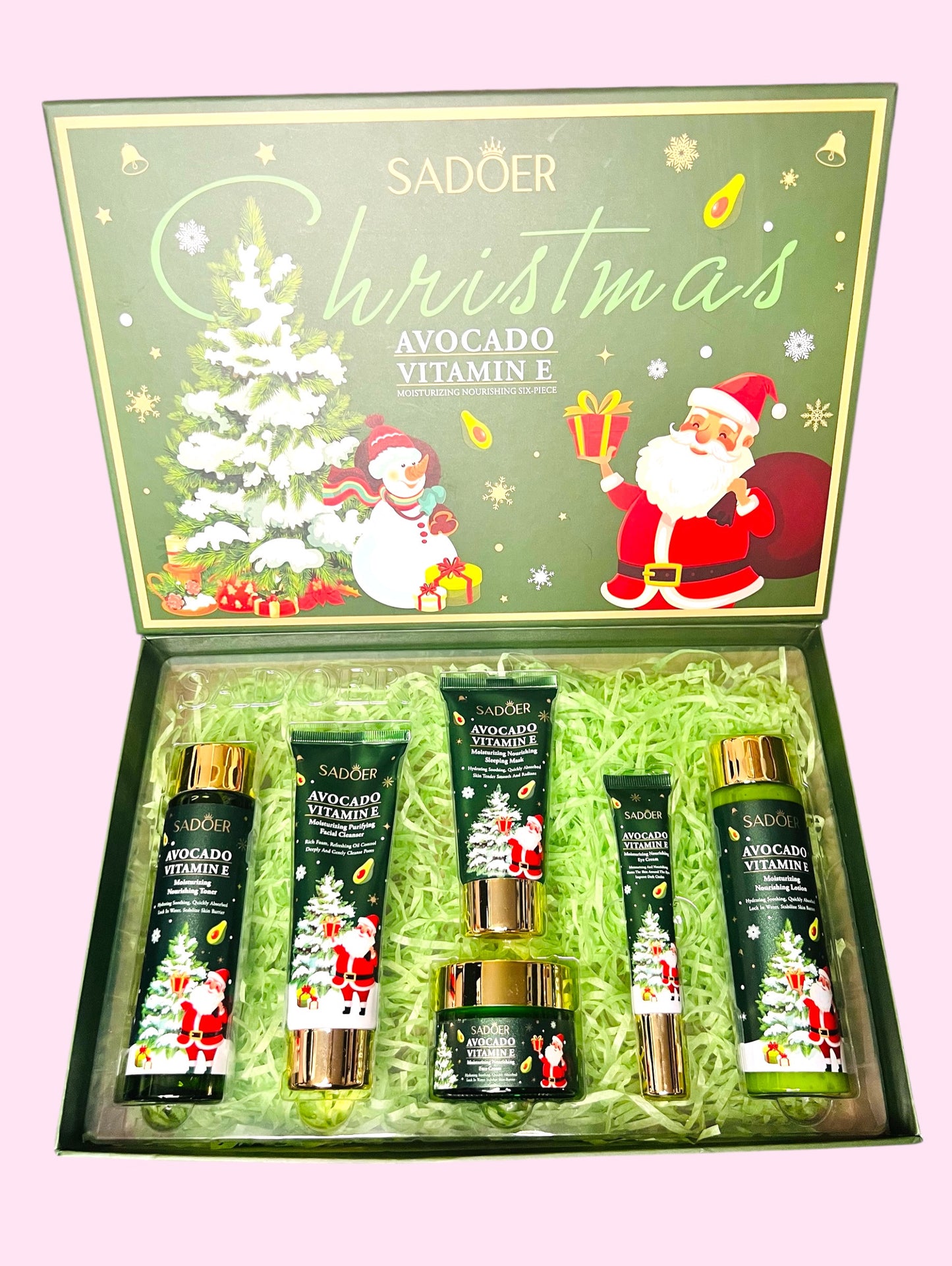 Aguacate + Vitamina E (Hidratación Profunda)