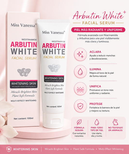 Serum Facial Arbutin White con Niacinamida