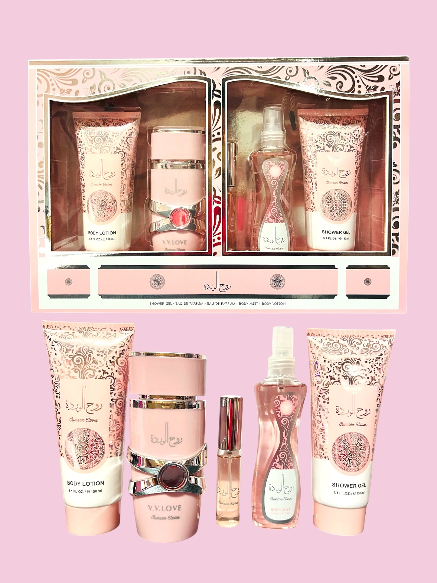 Set perfumes árabes 5pcs