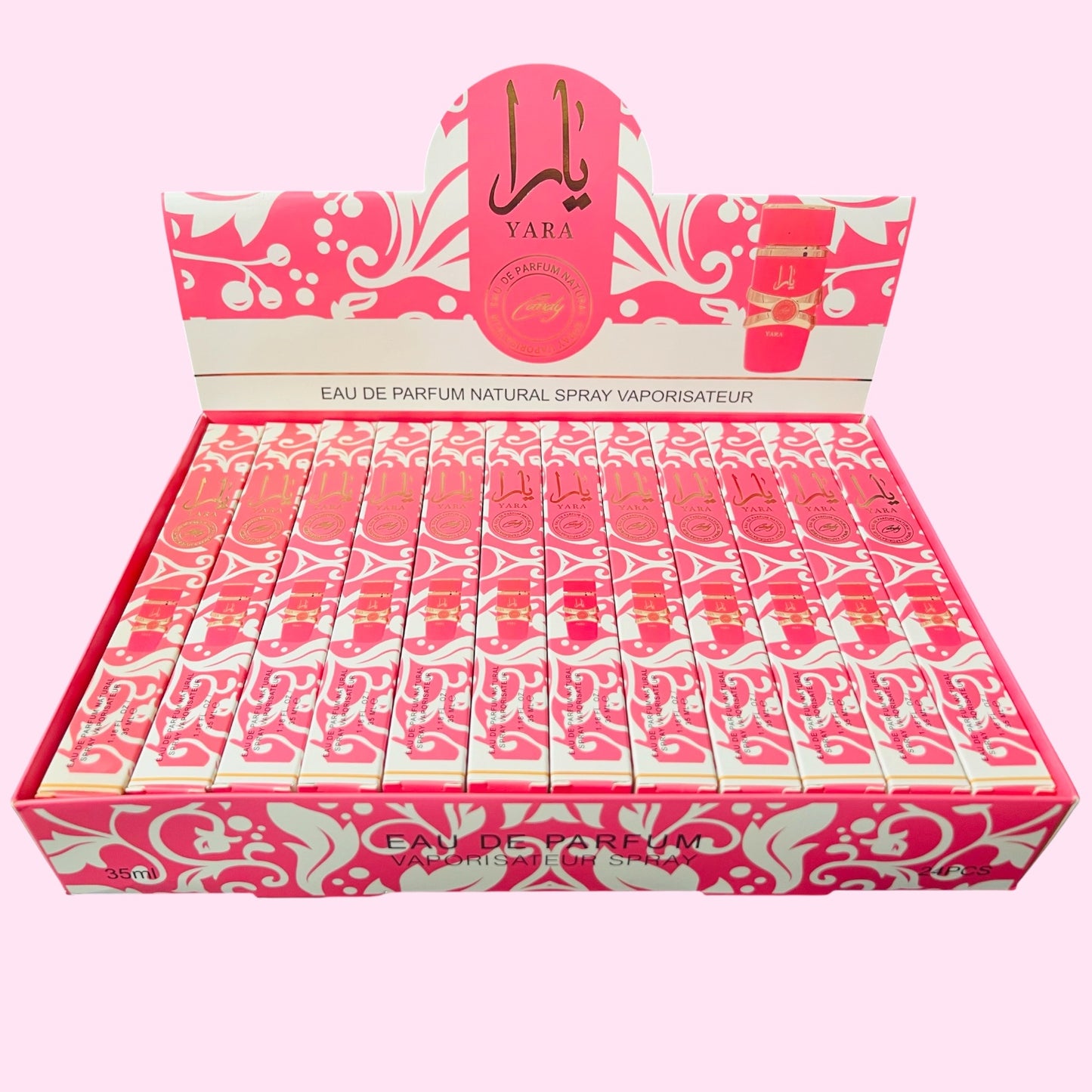 Perfume de viaje árabe CANDY fucsia de mujer