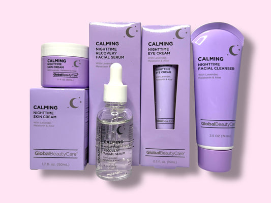 Set skincare lavanda, melatonina y aloe