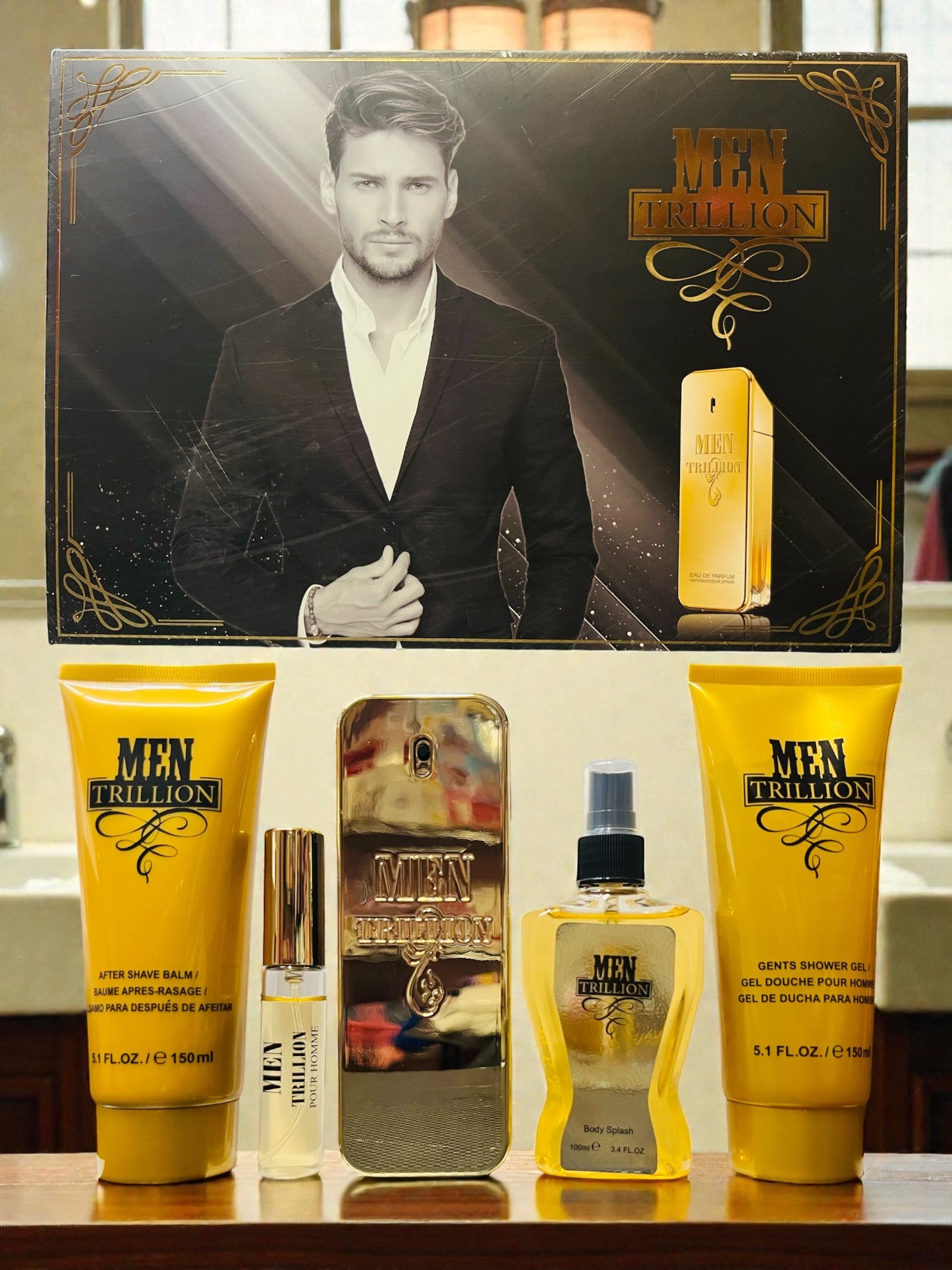 Set perfume trillion men