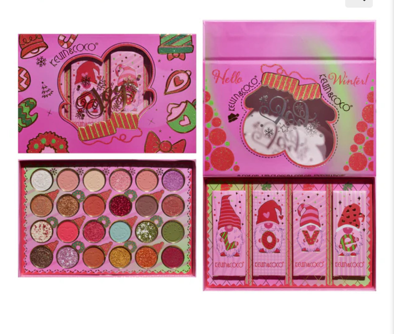 Set Navideño de Maquillaje KEVIN & COCO