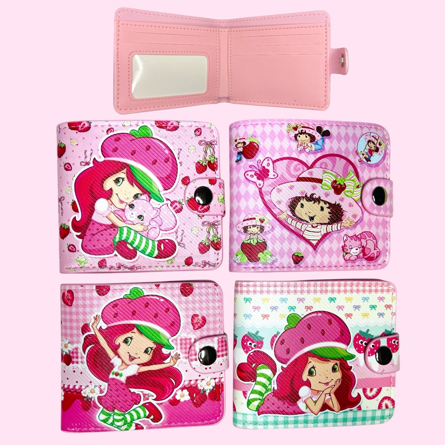 Billeteras Infantil 4pcs Diseños Animados Mix.