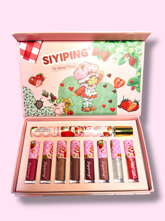 Set lip gloss fresita